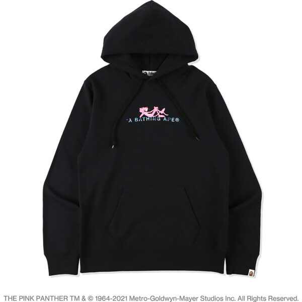BAPE X- PINK PANTHER PULLOVER HOODIE MENS