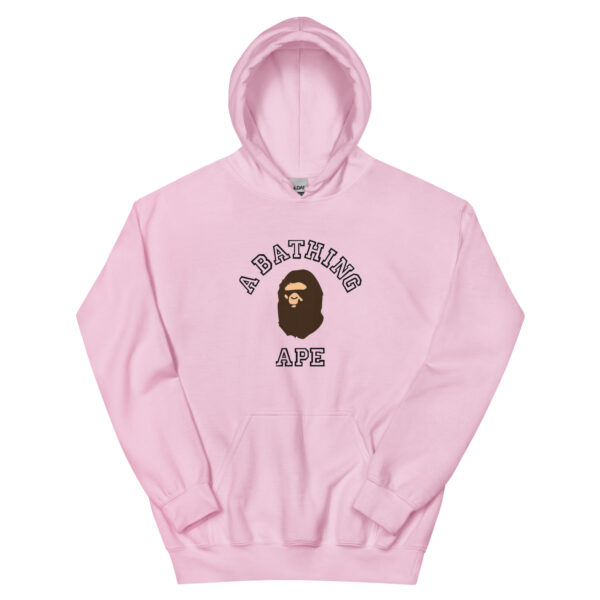 unisex heavy blend hoodie light pink front