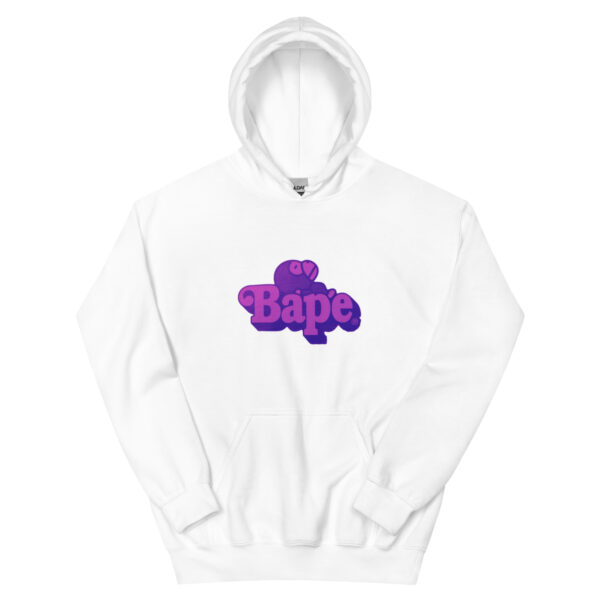 unisex heavy blend hoodie white front